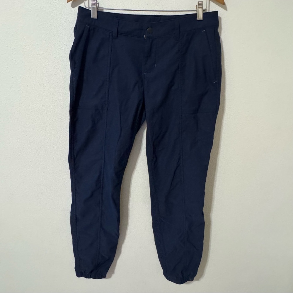 Stio Coburn Pant Blue Elastic Cuff Slim Performance Hiking Outdoor Gorpcore-10